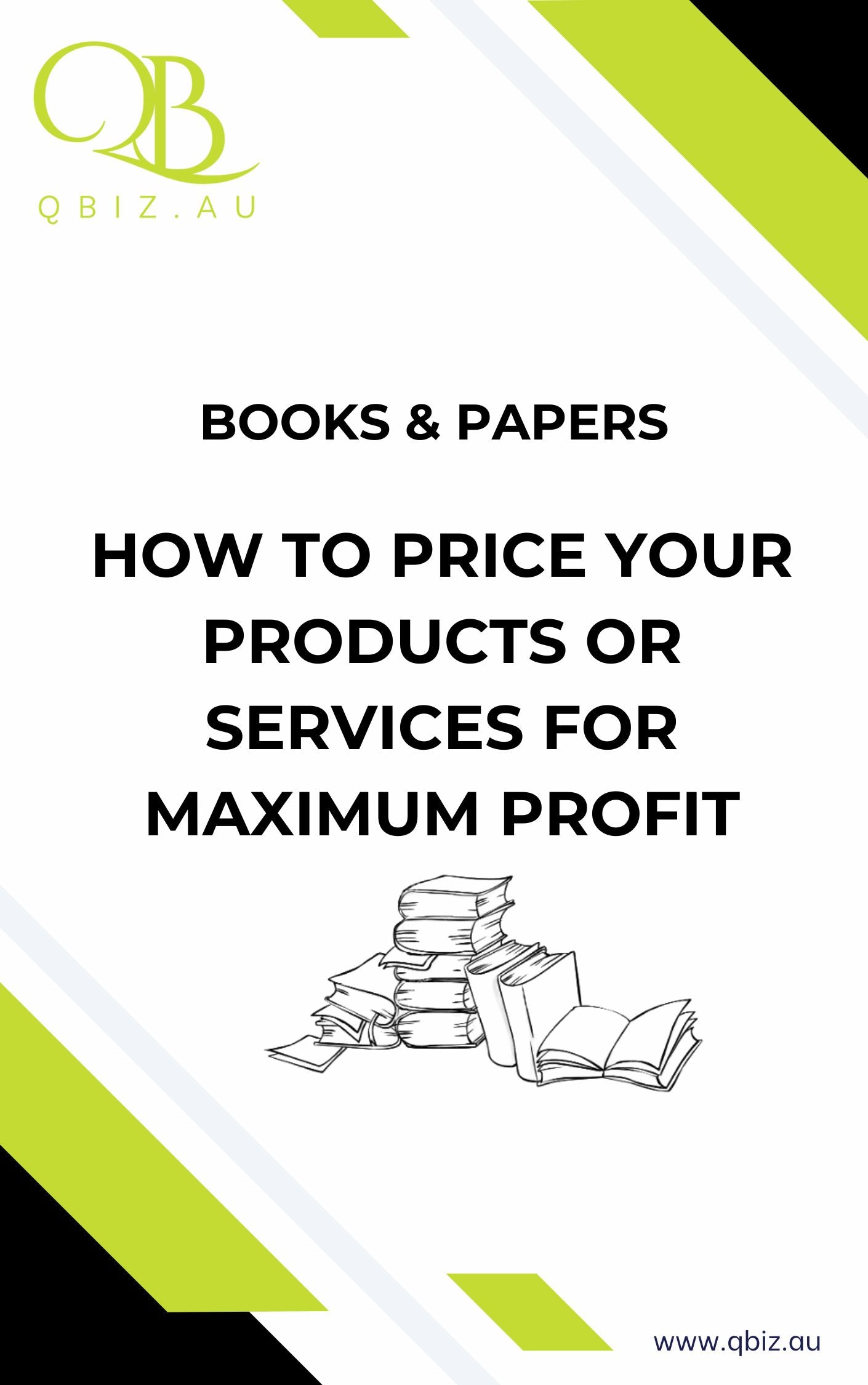 White Paper: How to Price Your Products or Services for Maximum Profit
