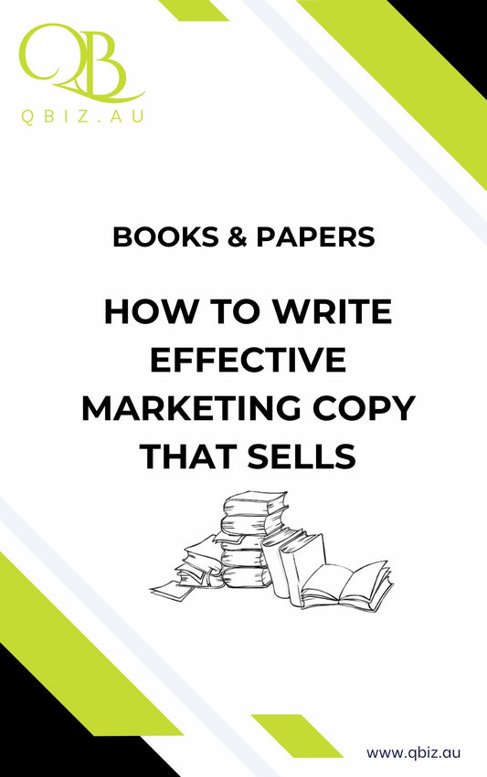 White Paper: How to Write Effective Marketing Copy That Sells