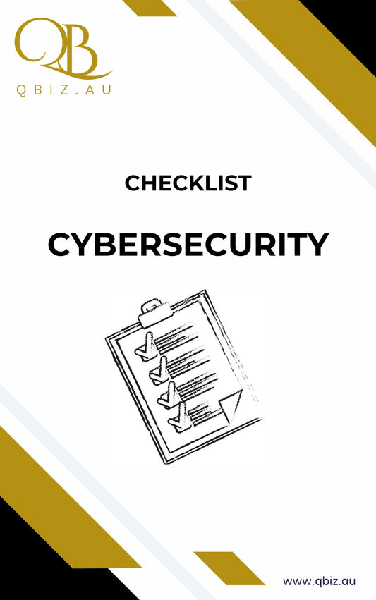 Checklist for Cybersecurity: Protecting Your Business from Digital Threats and Data Breaches