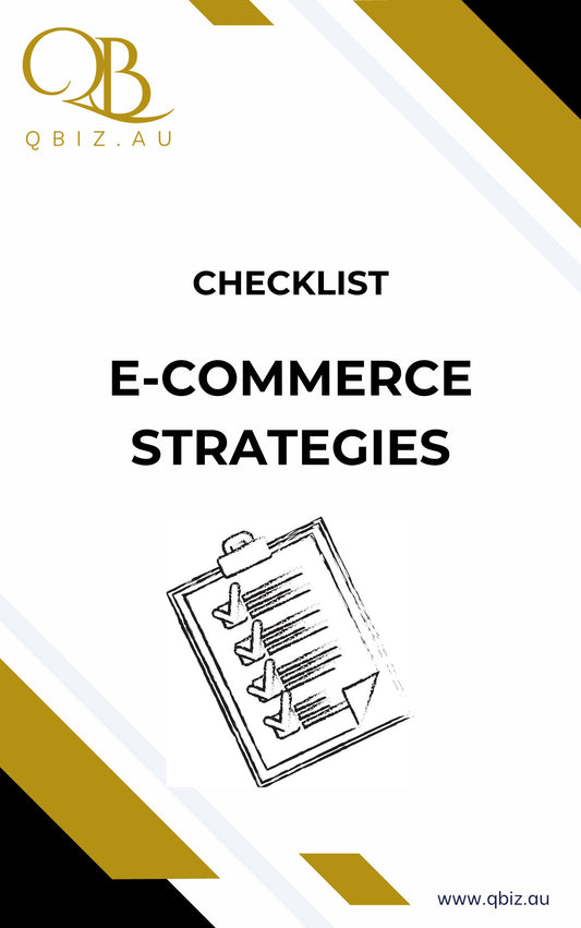 Checklist for E-commerce Strategies: Building and Optimising an Online Store to Drive Sales