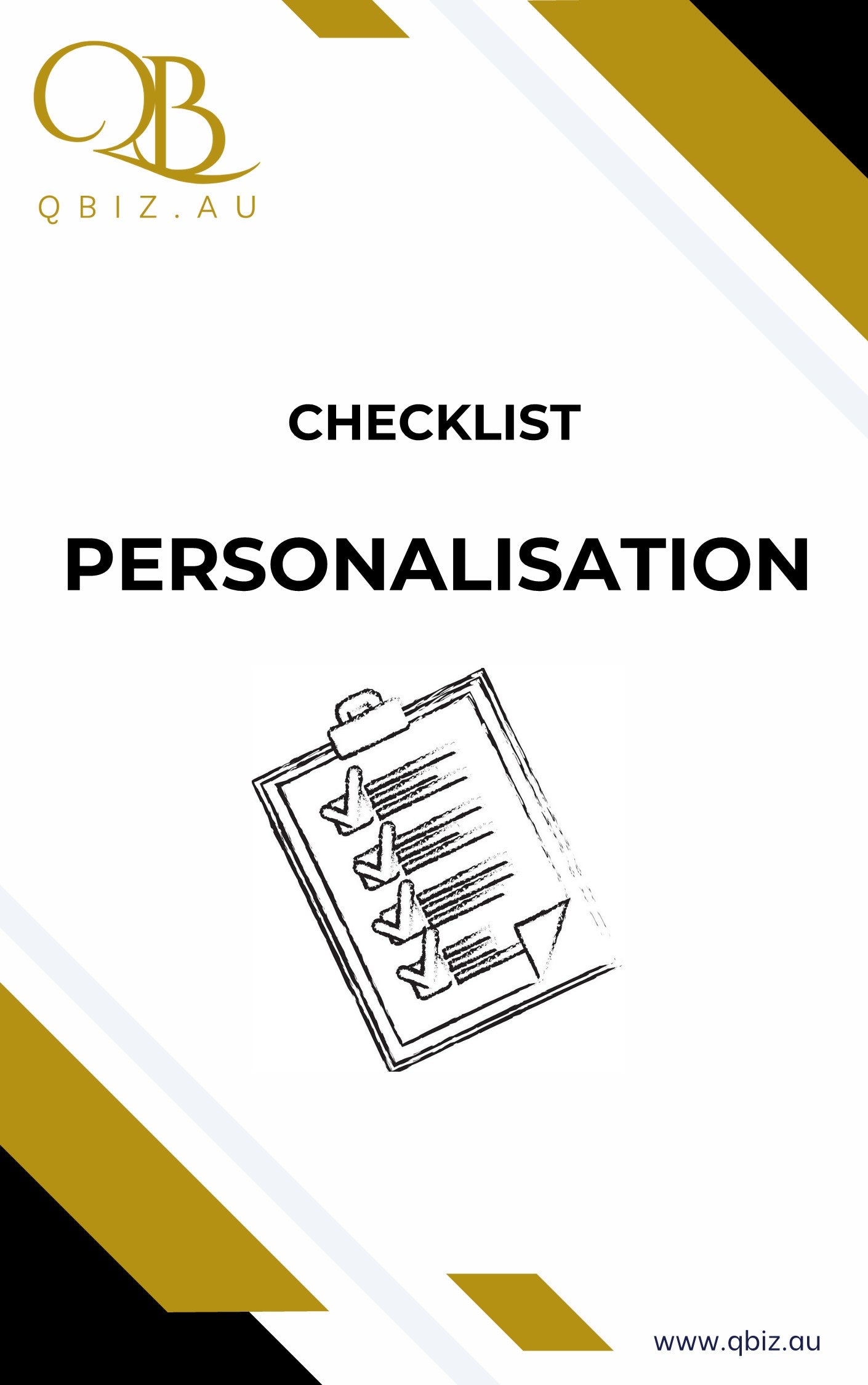 Checklist for Personalisation: Using Data to Tailor Customer Interactions and Improve Satisfaction