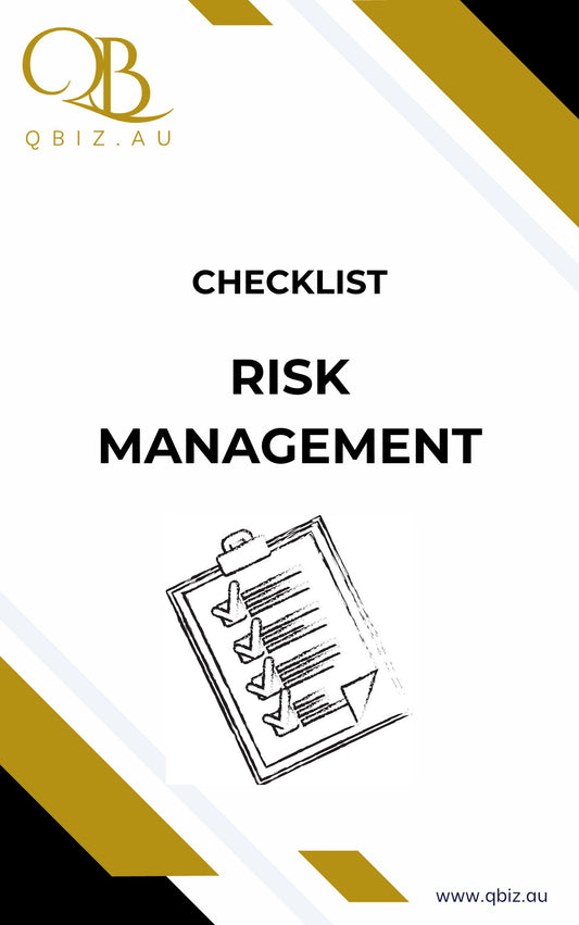 Checklist for Risk Management: Assessing and Mitigating Risks to Ensure Business Continuity