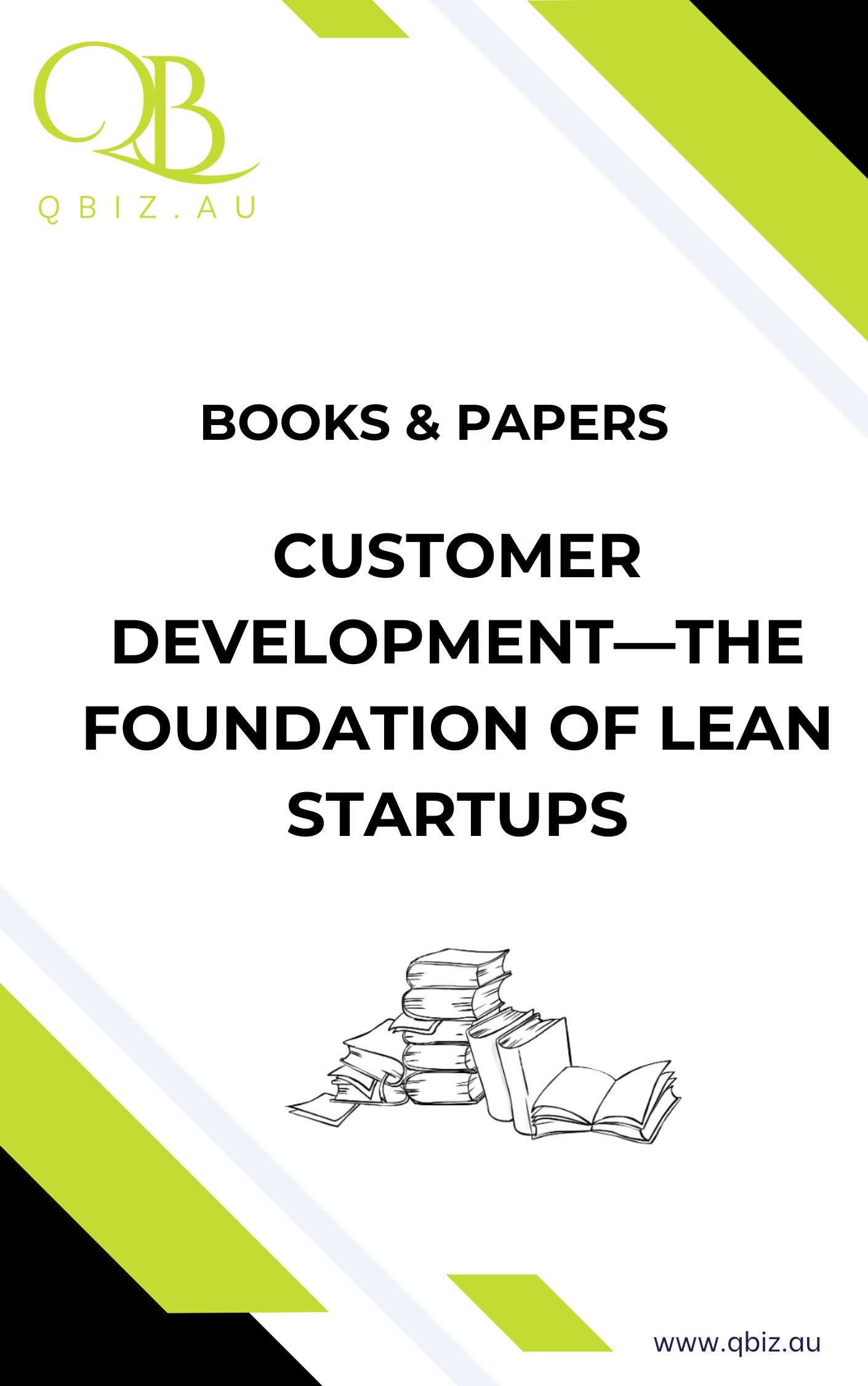 White Paper: Customer Development—The Foundation of Lean Startups