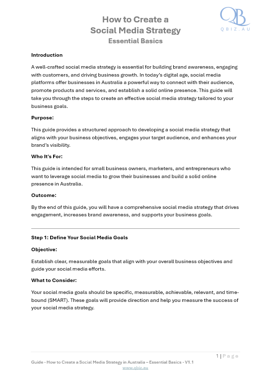 How to Create a Social Media Strategy