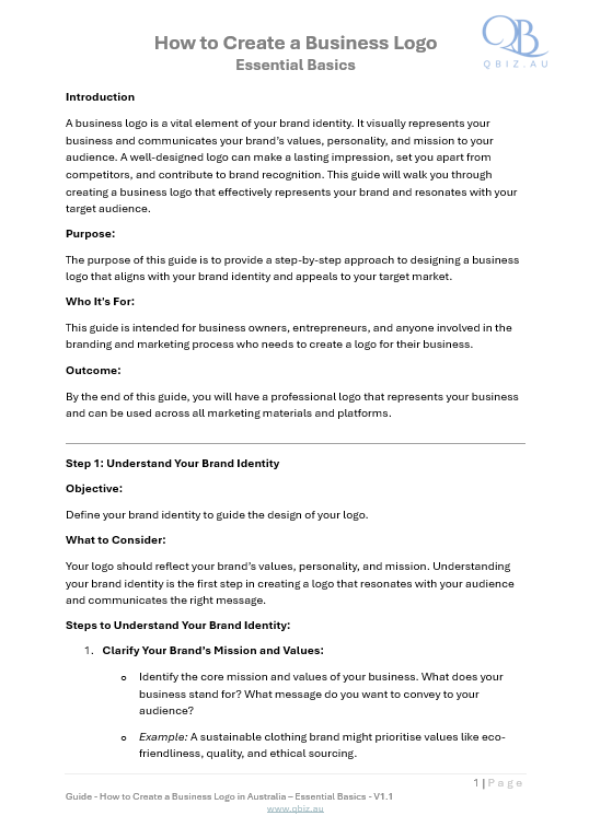 How to Create a Business Logo in Australia