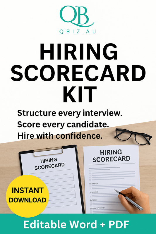 Hire Smarter – The Hiring Scorecard Quick Kit