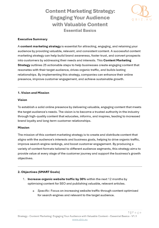Content Marketing Strategy: Engaging Your Audience with Valuable Content