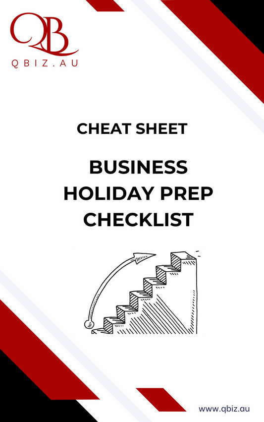 Cheat Sheet: Business Holiday Prep Checklist