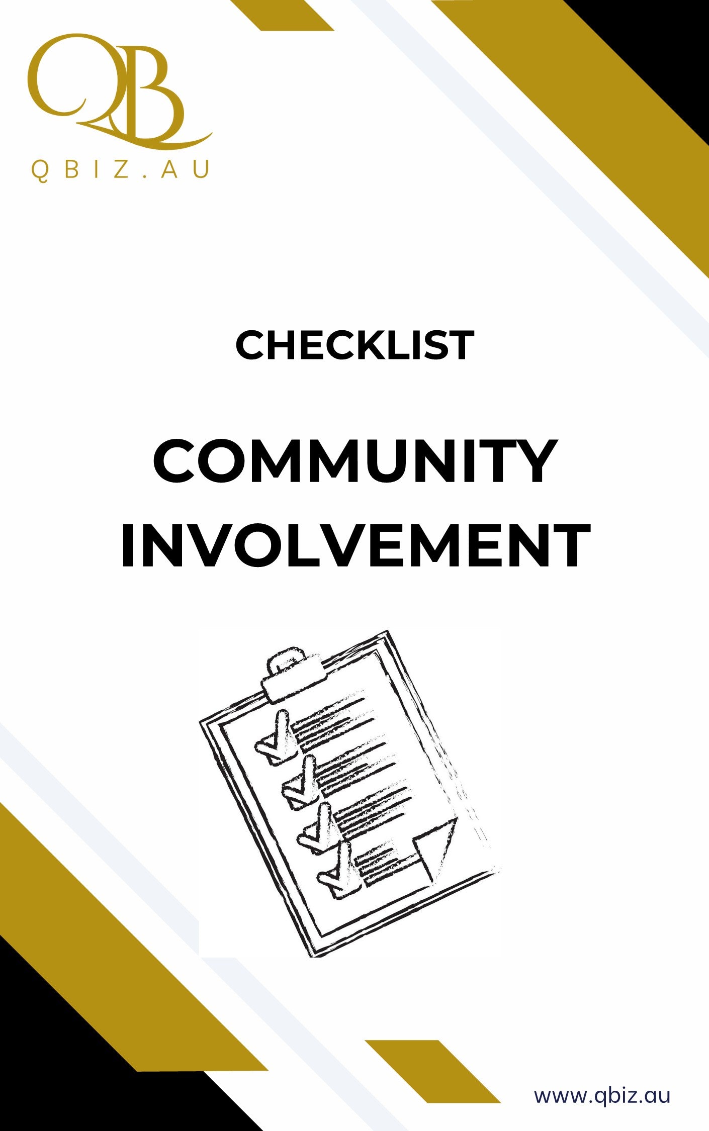 Community Guide Checklist Checklist: Build Brand Loyalty with Community Engagement – $4.99 – Qbiz.AU