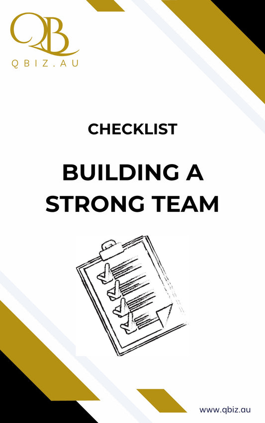 Checklist for Building a Strong Team:  Strategies for Recruiting, Hiring,  and Retaining Top Talent